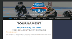 Desktop Screenshot of 3dcharityhockey.com